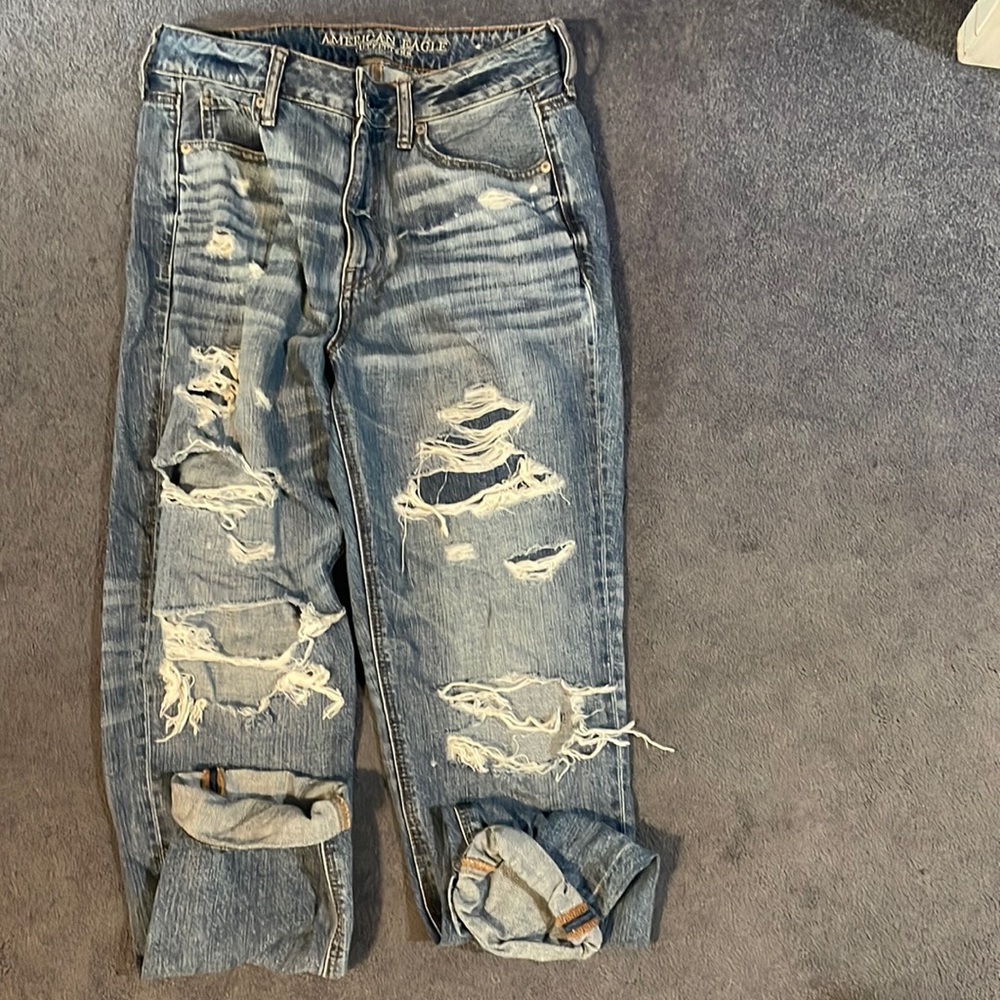 American Eagle Tom Girl Jeans